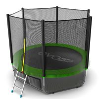 Батут EVO JUMP External 8ft (Green) с нижней сеткой
